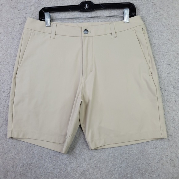 Lululemon Commission Short Classic 7" LM7B41S TRNH Trench Beige Size 33 Waist - Picture 1 of 10